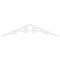 Ekena Millwork Pitch Vienna Architectural Grade PVC Gable Pediment, 60"W x 12 1/2"H x 1"P (5/12) GPP060X013X100VIE - alternate 4